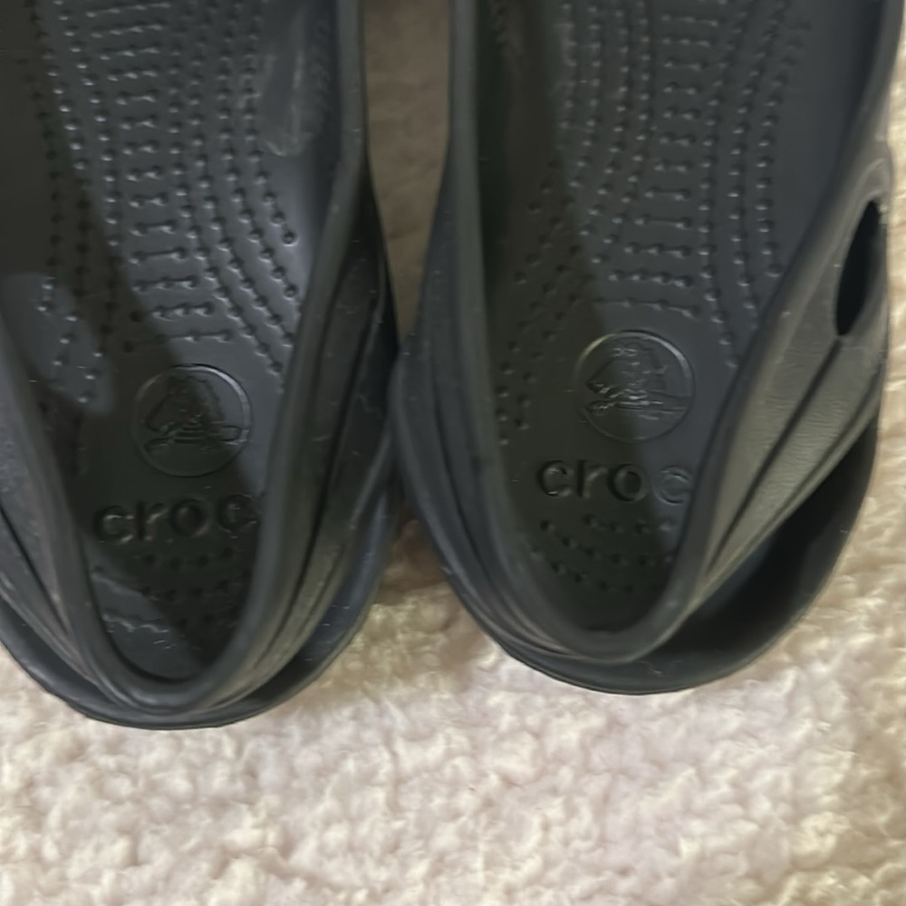 Black Mary Jane/ Ballet Crocs - Picture 3 of 8